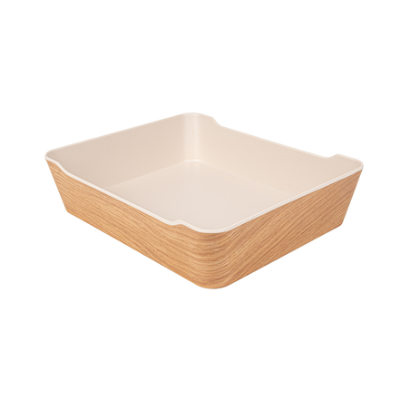 Image BENTO BOXES 'ASAMI WARE' 3000 ML 29x24x6,7 CM COMPARAISON BOIS MÉLAMINE (6 UNITÉ) #1