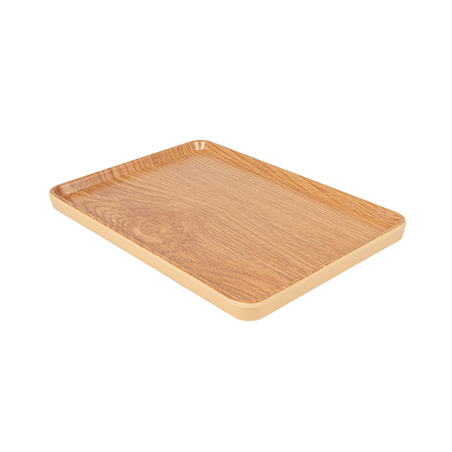 Image PLATEAUX RECTANGULAIRES 'ASAMI WARE'  28,5x20x2 CM COMPARAISON BOIS MÉLAMINE (4 UNITÉ) #1