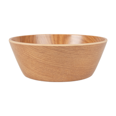 BOLS 'ASAMI WARE' 1300 ML Ø 20,5x7,5 CM COMPARAISON BOIS MÉLAMINE (4 UNITÉ)