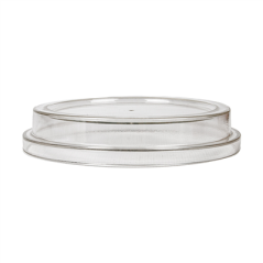 COUVERCLES POUR BOLS 263.41 'ASAMI WARE' Ø 12,8x2,4CM TRANSPARENT SAN (6 UNITÉ)