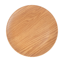 Image ASSIETTES PLATES 'ASAMI WARE'  Ø 25,5x2,1 CM COMPARAISON BOIS MÉLAMINE (4 UNITÉ) #3