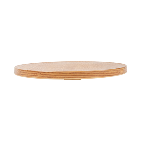 PLATEAU POUR BUFFET 'ASAMI WARE'  Ø 32x1,7 CM COMPARAISON BOIS MÉLAMINE (1 UNITÉ)