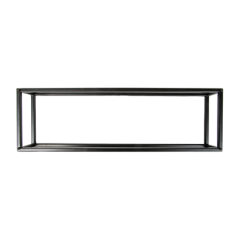 Image PRÉSENTOIR BUFFET POUR PLATEAUX 263.51/263.55 'ASAMI WARE'  53x16,2x8 CM NOIR METAL (1 UNITÉ) #3
