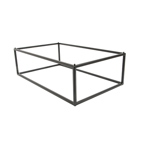 Image PRÉSENTOIR BUFFET POUR PLATEAUX 263.53/263.57 'ASAMI WARE'  53x32,5x16 CM NOIR METAL (1 UNITÉ) #1