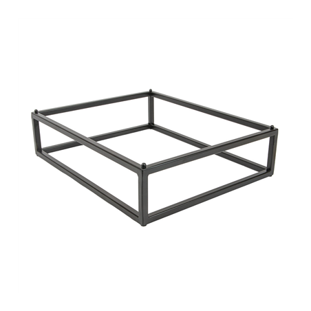 Image PRÉSENTOIR BUFFET POUR PLATEAUX 263.52/263.56 'ASAMI WARE'  32,5x26,5x8 CM NOIR METAL (1 UNITÉ) #1