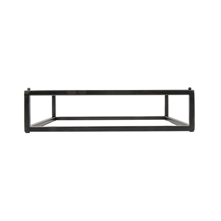 PRÉSENTOIR BUFFET POUR PLATEAUX 263.52/263.56 'ASAMI WARE'  32,5x26,5x8 CM NOIR METAL (1 UNITÉ)