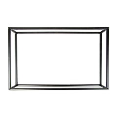 Image PRÉSENTOIR BUFFET POUR PLATEAUX 263.53/263.57 'ASAMI WARE'  53x32,5x8 NOIR METAL (1 UNITÉ) #3