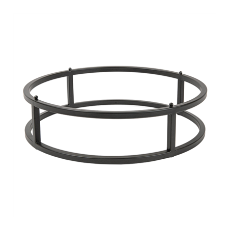 PRÉSENTOIR BUFFET POUR PLATEAUX 263.54/263.58 'ASAMI WARE'  Ø 31,9x8 NOIR METAL (1 UNITÉ)