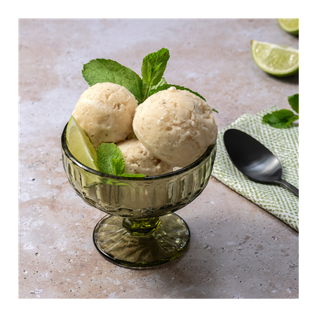 COUPES À DESSERTS VINTAGE 'WAKI GLASS' 380 ML Ø12x10.5 CM VERT VERRE (6 UNITÉ)