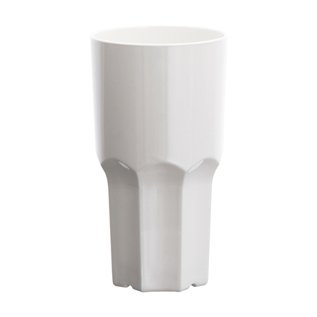 Image GOBELETS EMPILABLES 460 ML Ø 8,2/6,2x15,1 CM BLANC POLYCARBONATE (12 UNITÉ) #1