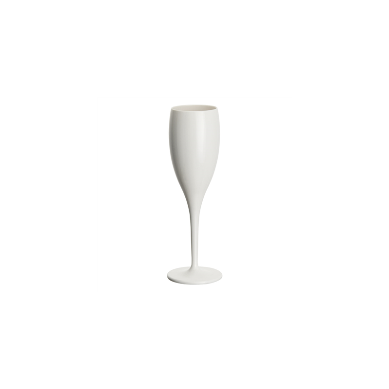 FLÛTES CHAMPAGNE 130 ML Ø 5,2/6,2x19,1 CM BLANC POLYCARBONATE (12 UNITÉ) FLÛTES CHAMPAGNE 130 ML Ø 5,2/6,2x19,1 CM BLANC POLYCARBONATE (12 UNITÉ)