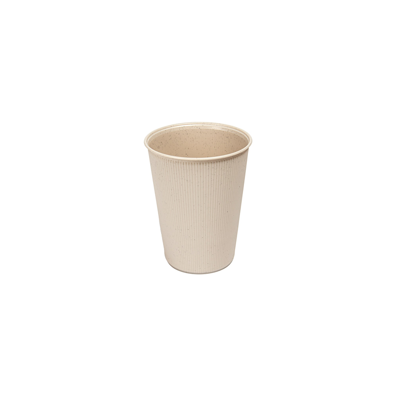VERRES RÉUTILISABLES POUR BOISSONS CHAUDES 250 ML Ø 8x9,3 CM NATUREL PP (264 UNITÉ)