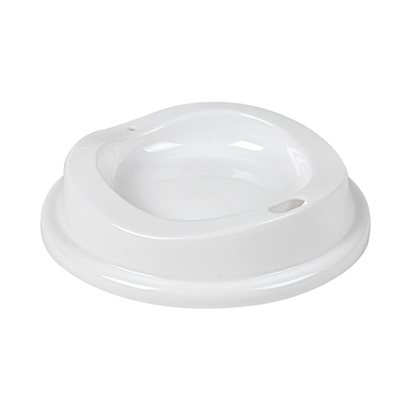 Image COUVERCLES POUR RÉFÉRENCE 263.94  Ø 8,9 cm BLANC PP (48 UNITÉ) #1