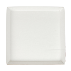 Image ASSIETTES 'THEPACK' 245 G/M2 23x23x2,9 CM NATUREL CARTON ONDULÉ NANO-MICRO (400 UNITÉ) #3