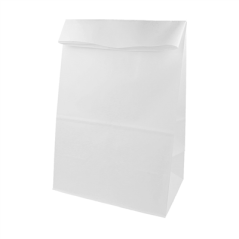 Image SACS SOS SANS ANSES  48 G/M2 22+12x31 CM BLANC CELLULOSE (500 UNITÉ) #1