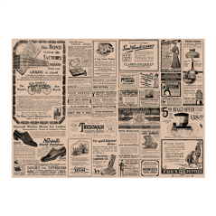 Image SETS DE TABLE XL - RECYCLÉS 'TIMES' 80 G/M2 35x50 CM NATUREL PAPIER (1000 UNITÉ) #1