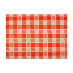 Image SETS DE TABLE XL - RECYCLÉS 'VICHY' 80 G/M2 35x50 CM NATUREL PAPIER (1000 UNITÉ) #1