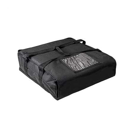 Image VALISE TRANSPORT 2 BOÎTES PIZZA  55,6x55x16,5 CM NOIR POLIÉSTER+PEVA (1 UNITÉ) #1