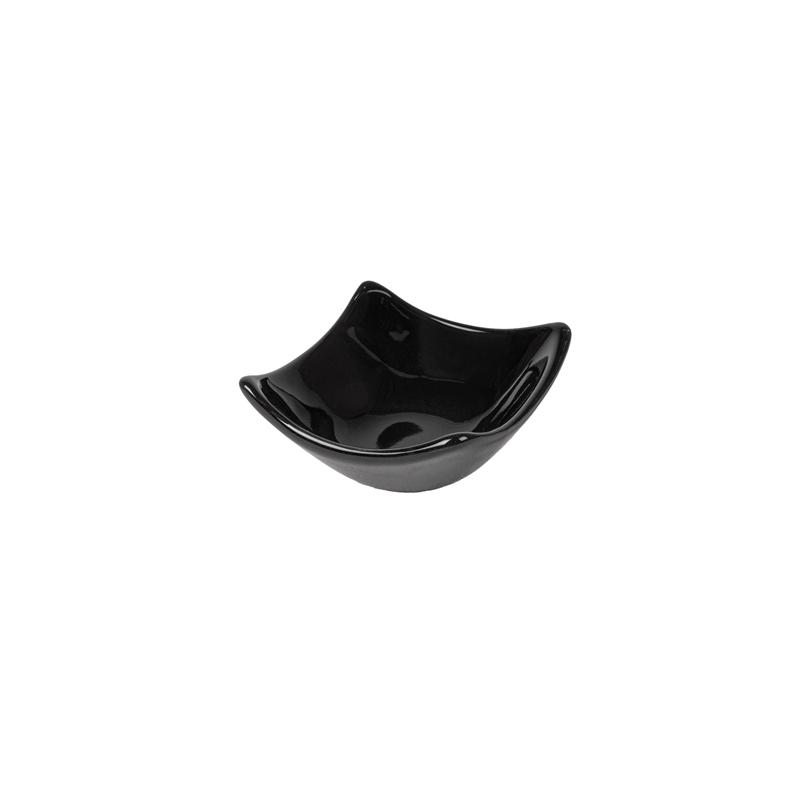 ASSIETTES CARRÉES 'AKALA' 7,6x7,6x3,4 CM NOIR PORCELAINE (12 UNITÉ) ASSIETTES CARRÉES 'AKALA' 7,6x7,6x3,4 CM NOIR PORCELAINE (12 UNITÉ)