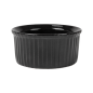 Image RAMEQUINS 120 ML Ø 7,8x3,7 CM NOIR PORCELAINE (12 UNITÉ) #2
