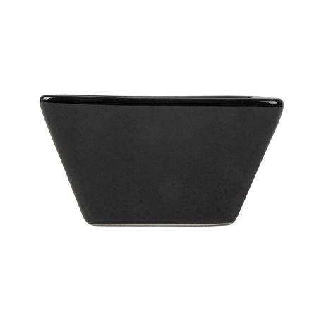 RAMEQUINS 'AKALA' 90 ML 7,3x7,3x4,1 CM NOIR PORCELAINE (12 UNITÉ)