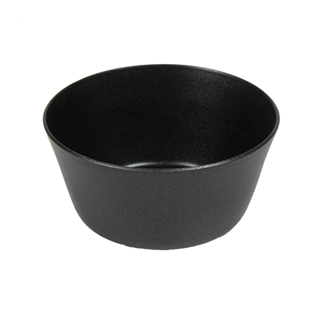 Image BOL 'ARTINOX' 160 ML Ø 7x3,75 CM NOIR INOX (1 UNITÉ) #1