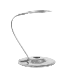 SUPPORT POUR 1 CORNET À GLACE  10,4x7,5 CM ARGENTE INOX (1 UNITÉ)