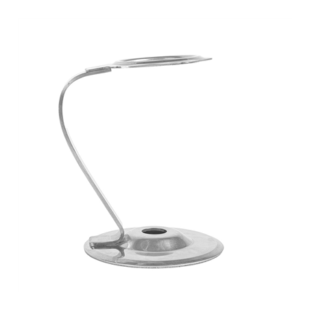 SUPPORT POUR 1 CORNET À GLACE  10,4x7,5 CM ARGENTE INOX (1 UNITÉ)