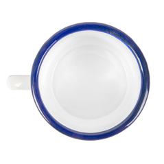 Image TASSES 'ENAMELWARE' 500 ML Ø 9x9 CM BLANC ACIER ÉMAILLÉ (6 UNITÉ) #4