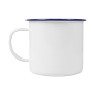 Image TASSES 'ENAMELWARE' 700 ML Ø 10x10 CM BLANC ACIER ÉMAILLÉ (6 UNITÉ) #3