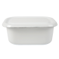 RÉCIPIENTS AVEC COUVERCLE 'ENAMELWARE' 850 ML 18x13x7,5 CM BLANC ACIER ÉMAILLÉ (4 UNITÉ) Image RÉCIPIENTS AVEC COUVERCLE 'ENAMELWARE' 850 ML 18x13x7,5 CM BLANC ACIER ÉMAILLÉ (4 UNITÉ) #3