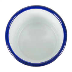 Image BOLS 'ENAMELWARE' 1200 ML Ø 12x12 CM BLANC ACIER ÉMAILLÉ (6 UNITÉ) #3