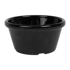 12 RAMEQUINS 60 ML Ø 7x3,5 CM NOIR PET (1 UNITÉ)