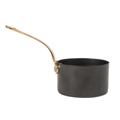 Image MINI SAUTOIR 'ARTINOX' 200 ML Ø 7,8x4,5 CM NOIR INOX (1 UNITÉ) #4