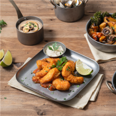 BOLS POUR SAUCES 'ARTINOX' 70 ML 6x4,5 CM ARGENTE INOX (6 UNITÉ)