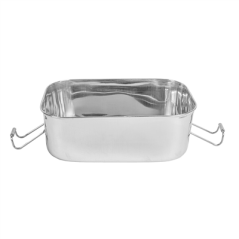 Image RÉCIPIENT AVEC COUVERCLE 'ARTINOX' 750 ML 16x10,5x5 CM ARGENTE INOX (12 UNITÉ) #6