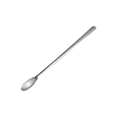 Image CUILLÈRES LONGUES  13 CM ARGENTE INOX (100 UNITÉ) #1