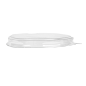 Image COUVERCLES POUR RÉCIPIENTS 133.02  Ø10,7 CM TRANSPARENT RPET (50 UNITÉ) #1