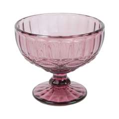 Image COUPES À DESSERTS VINTAGE 'WAKI GLASS' 380 ML Ø12x10.5 CM LAVANDE VERRE (6 UNITÉ) #1