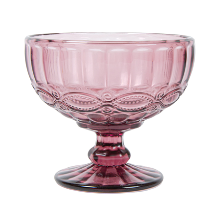 COUPES À DESSERTS VINTAGE 'WAKI GLASS' 380 ML Ø12x10.5 CM LAVANDE VERRE (6 UNITÉ)