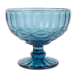 Image COUPES À DESSERTS VINTAGE 'WAKI GLASS' 380 ML Ø12x10.5 CM BLEU VERRE (6 UNITÉ) #2