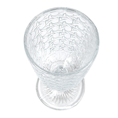 Image VERRES À PIED À VIN 'WAKI GLASS' 280 ML Ø8x17,3 CM TRANSPARENT VERRE (6 UNITÉ) #4