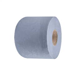 ESSUIE-MAINS "AUTOCUT" ECOLABEL 2 PLIS 20 G/M2 150 M Ø19,5x20 CM BLEU OUATE (8 UNITÉ)