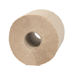 Image HYGIÉNIQUE 2 PLIS ENVOLOPPÉ INDIVIDUEL 'FEEL GREEN' 2x17 G/M2 9 CM (h) x 35 M NATUREL PAPIER RECYCLÉ (48 UNITÉ) #3