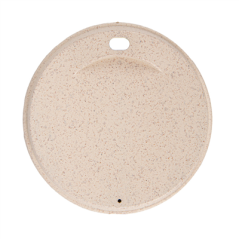 Image COUVERCLES POUR GOBELETS 267.71/72   NATUREL RICE HUSK BIOCOMPOSITE (1000 UNITÉ) #3