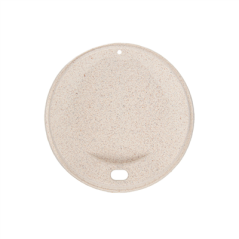 Image COUVERCLES POUR GOBELETS 267.71/72   NATUREL RICE HUSK BIOCOMPOSITE (1000 UNITÉ) #4