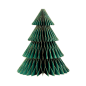 Image 2 ARBRES DE NOËL DÉCORATION  120 G/M2 9x20/13x30 CM VERT PAPIER (1 UNITÉ) #1