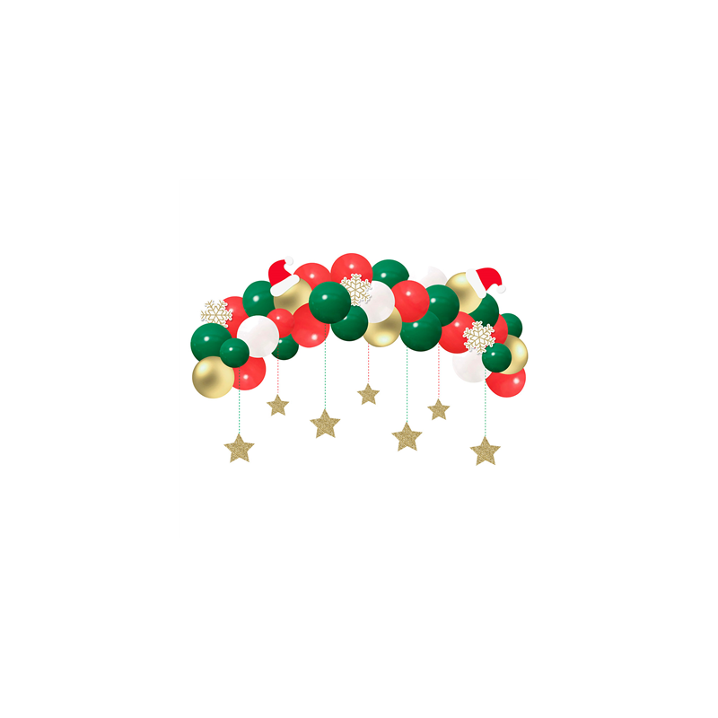 KIT DE DÉCORATION BALLON ASSORTI LATEX (1 UNITÉ) KIT DE DÉCORATION BALLON ASSORTI LATEX (1 UNITÉ)