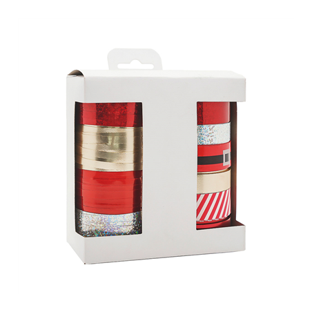 Image RUBAN  7,63 M ASSORTI PET (1 UNITÉ) #1