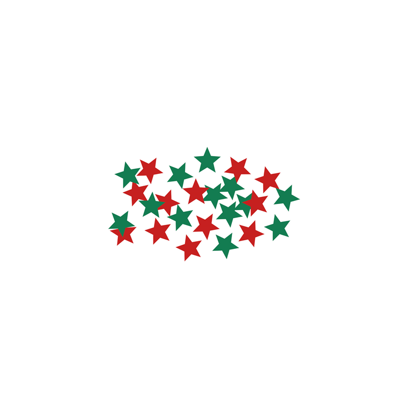 CONFETTI ÉTOILES 18 MM ASSORTI PET (24 UNITÉ) CONFETTI ÉTOILES 18 MM ASSORTI PET (24 UNITÉ)